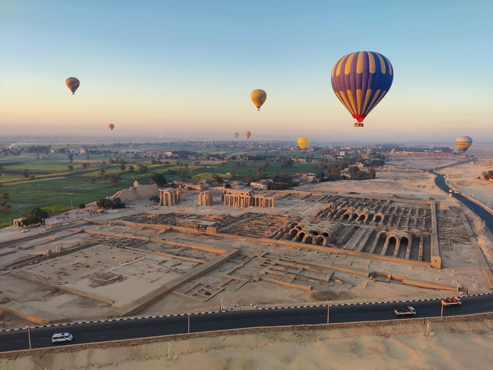 Luxor-With Hot-Air-Balloon